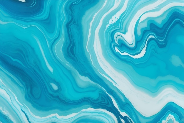 Abstract blue fluid wallpaper