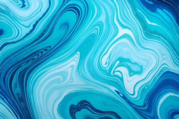 Abstract blue fluid wallpaper