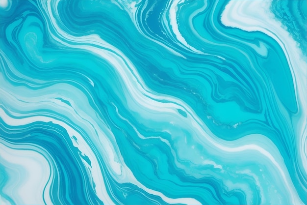 抽象的な青い流体の壁紙