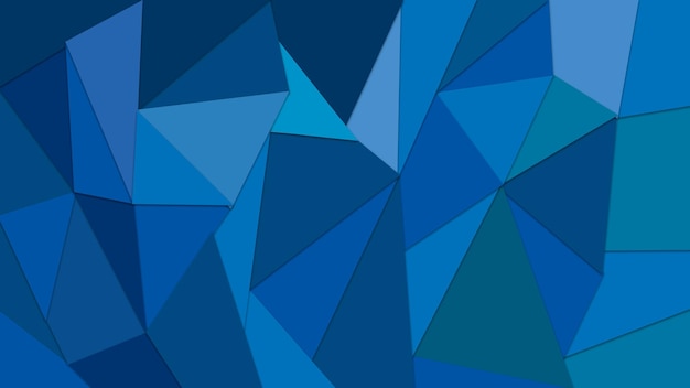 抽象的な青色の幾何学的背景