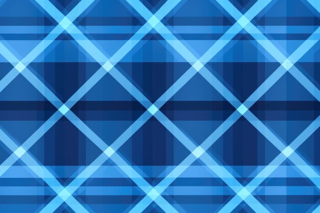 Abstract Blue Geometric Patterns