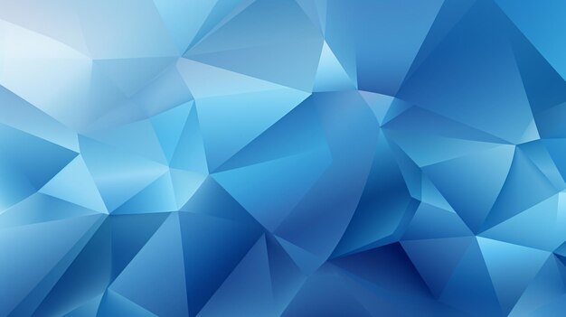 Abstract blue geometric shape background