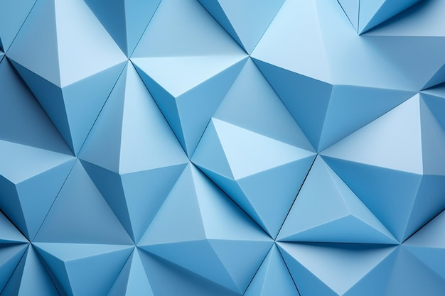 Abstract blue geometric shapes background