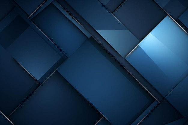 Абстрактный синий градиент геометрической формы современный фон