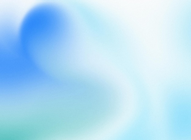 Abstract blue and green grainy gradient background