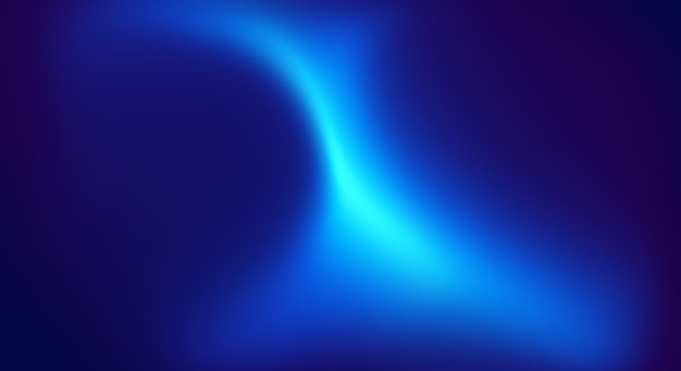 Abstract blue light blur background