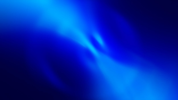 Abstract blue light blur background