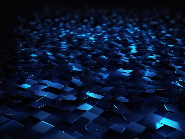 Abstract blue light pattern background