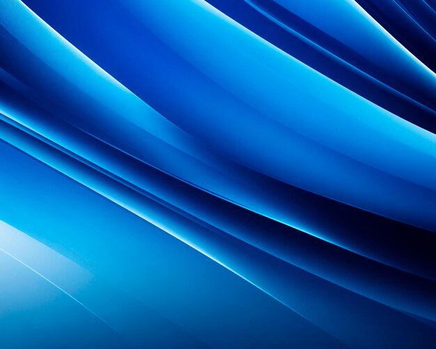 Photo abstract blue lined background