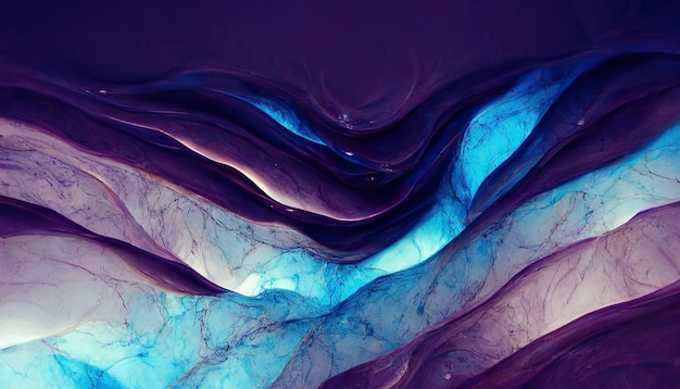 Abstract blue marble texture wallpaper