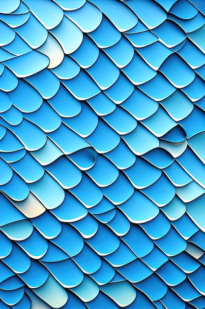 Abstract blue mosaic background