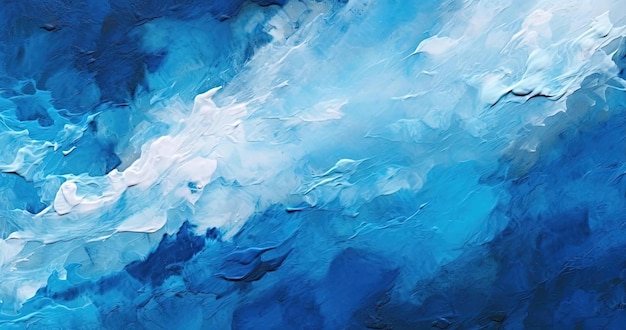 an abstract blue paint texture in the style of bold chiaroscuro contrast