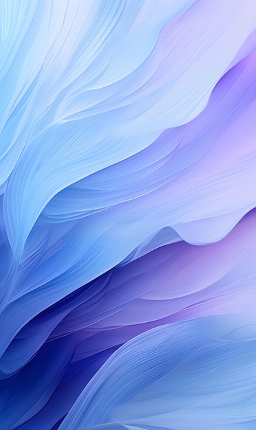 abstract blue and pink background with a curved design Generative AI