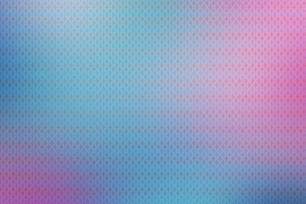 Photo abstract blue and pink background with rhombuses