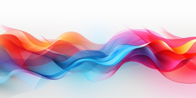 Abstract Blue pink red gold and neon color Wave Veil Or Smoke Texture Background