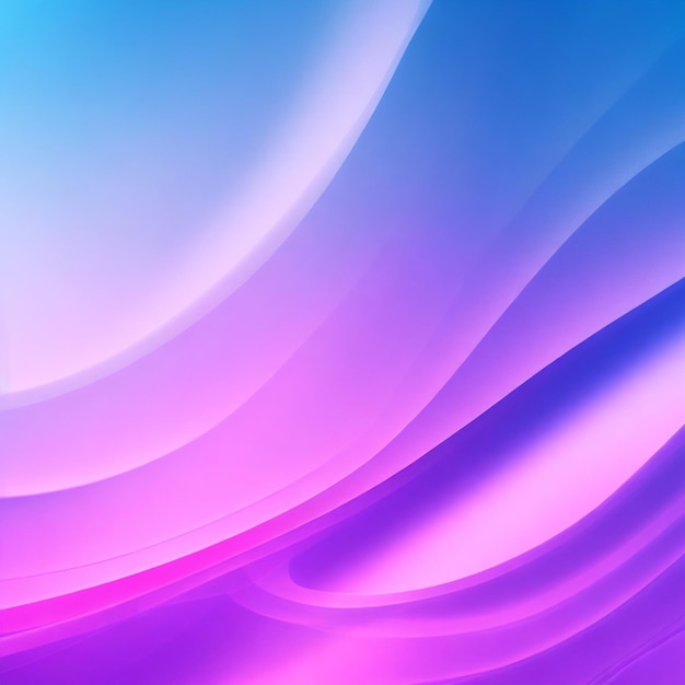 Abstract blue pink wavy light background