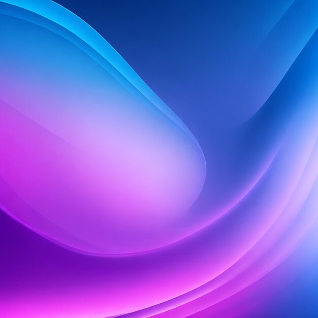 Abstract blue pink wavy light background