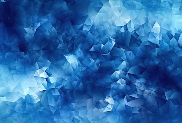 Abstract blue polygonal background