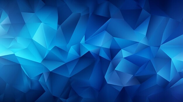 Abstract blue polygonal spike background wallpaper