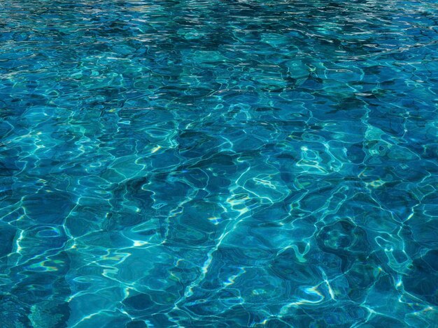 Abstract blue pool water texture