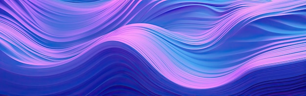 Abstract blue and purple wave background pattern