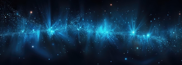 abstract blue science fiction background