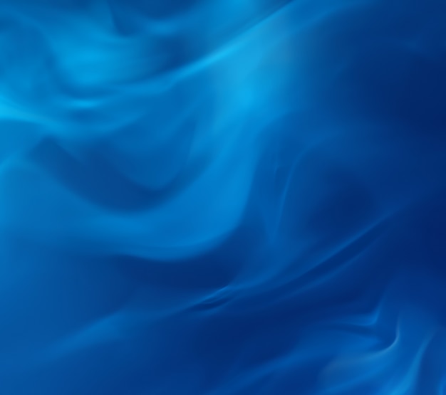 Abstract blue smoke background