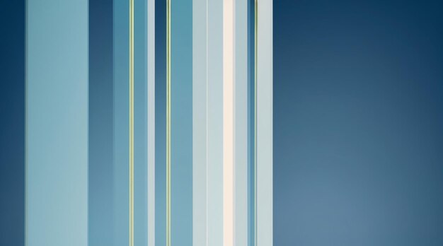 写真 抽象的な青いストライプ グラディエントの背景