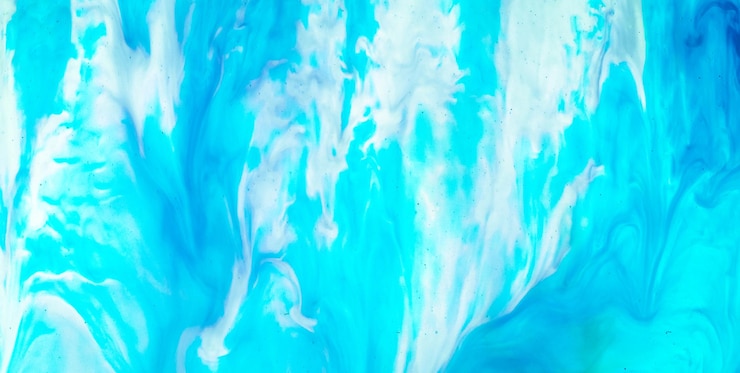 Photo abstract blue swirl texture