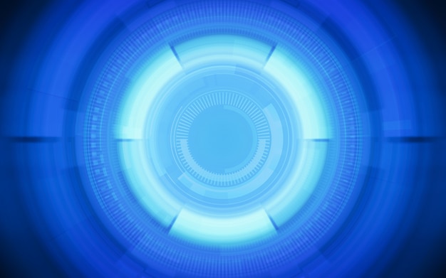 Abstract blue tech background