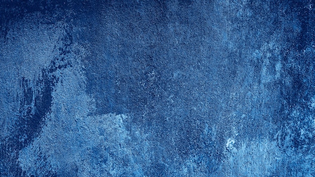 Photo abstract blue texture cement concrete wall background