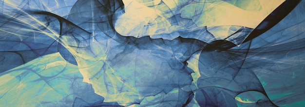 abstract blue turquoise watercolor background