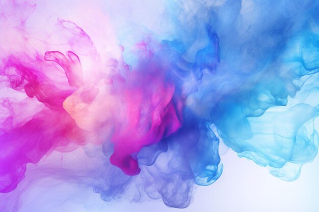 Abstract blue and violet aquarelle background