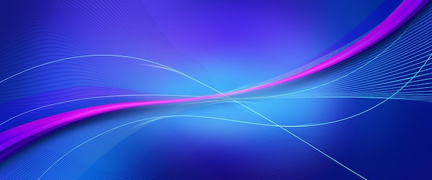 Abstract blue and violet waves background