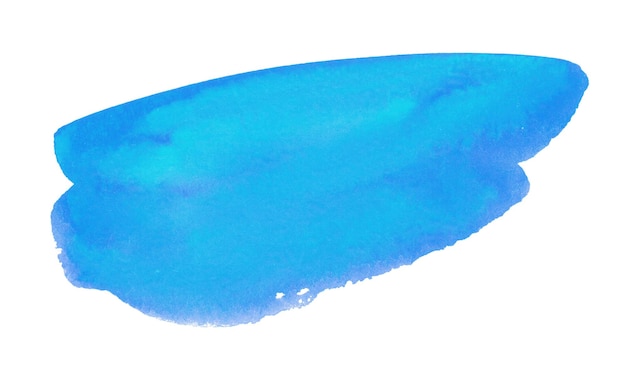 사진 흰색 절연 추상 블루 수채화 배경