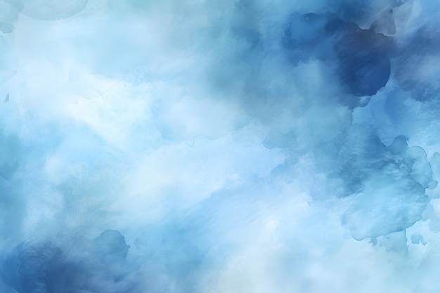 Abstract blue watercolor background texture