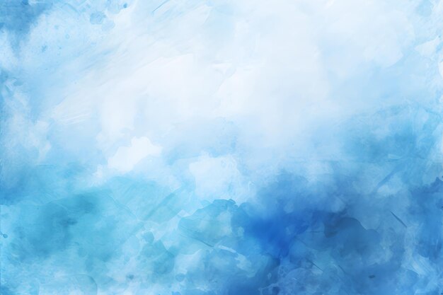 Abstract blue watercolor background texture