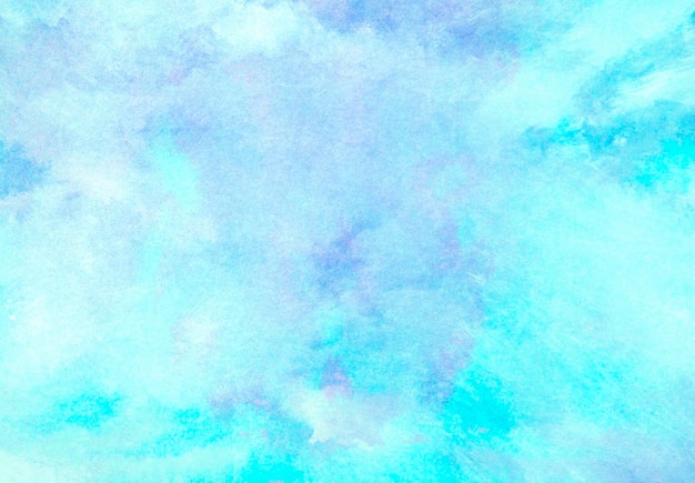 Abstract blue watercolor background texture