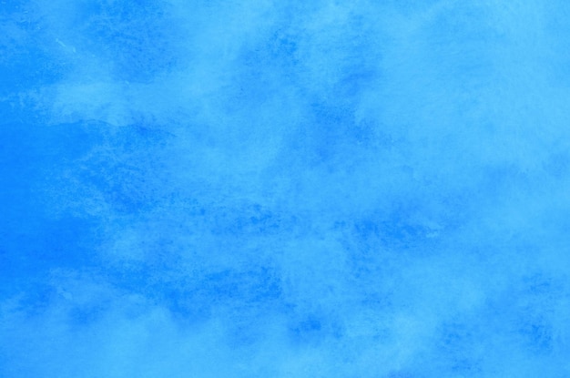 Abstract blue watercolor background texture