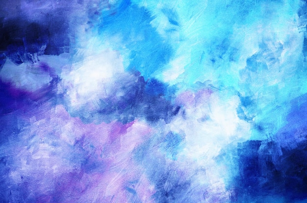 Abstract blue watercolor background texture