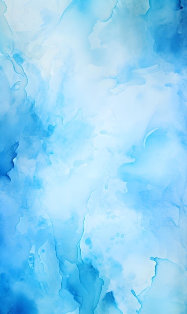 Abstract blue watercolor background wallpaper