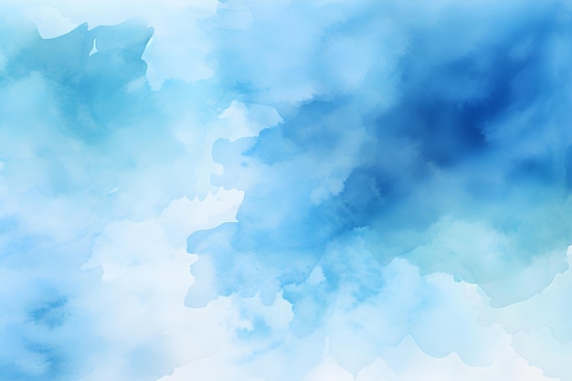抽象的な青い水彩背景の壁紙