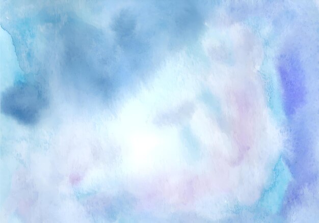 Abstract Blue Watercolor Background