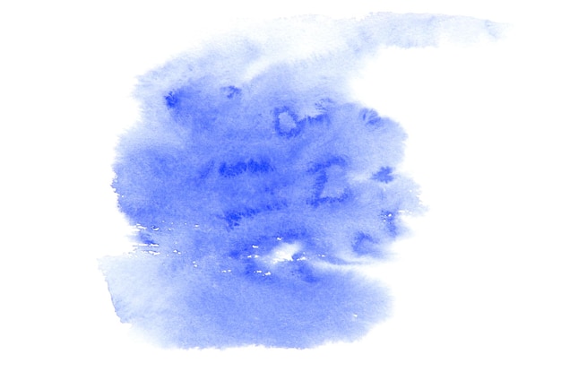 Abstract blue watercolor background