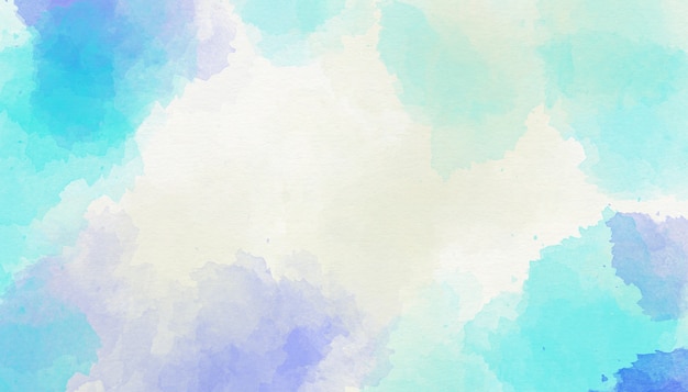 Abstract blue watercolor background