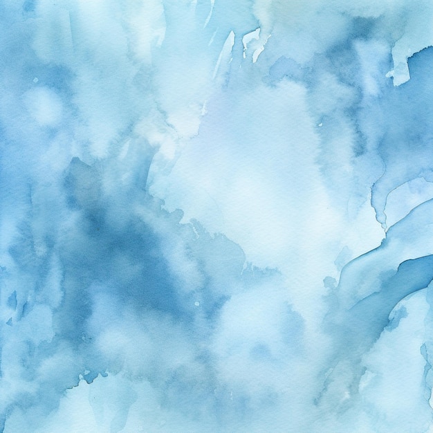 Abstract blue watercolor background