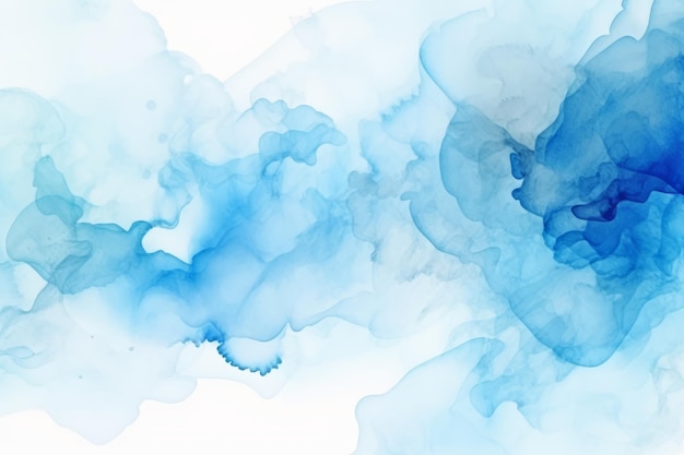 Abstract blue watercolor a canvas for dynamic typographic designs ar 32