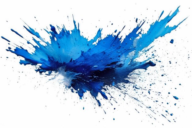 Abstract blue watercolor paint marble background Ink colors are amazingly bright artwork watercolor