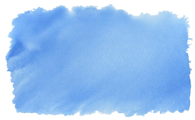 Abstract blue watercolor painting background