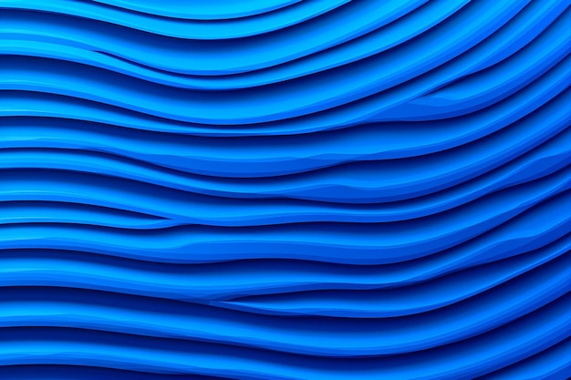 Abstract blue wave background Generative AI